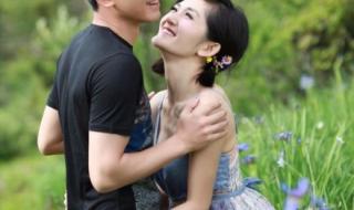 张杰谢娜婚纱照片